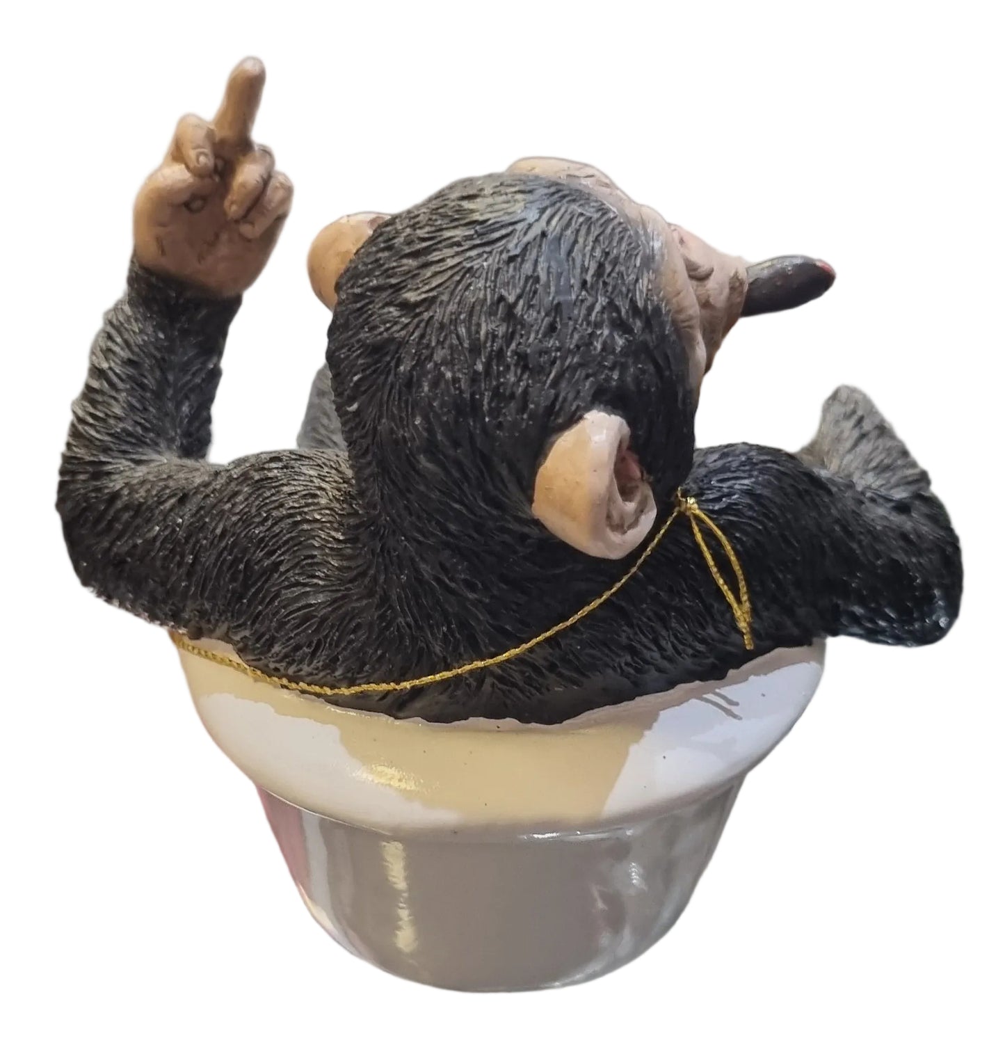 Cheeky Monkey - Relax" bathtub figurine
