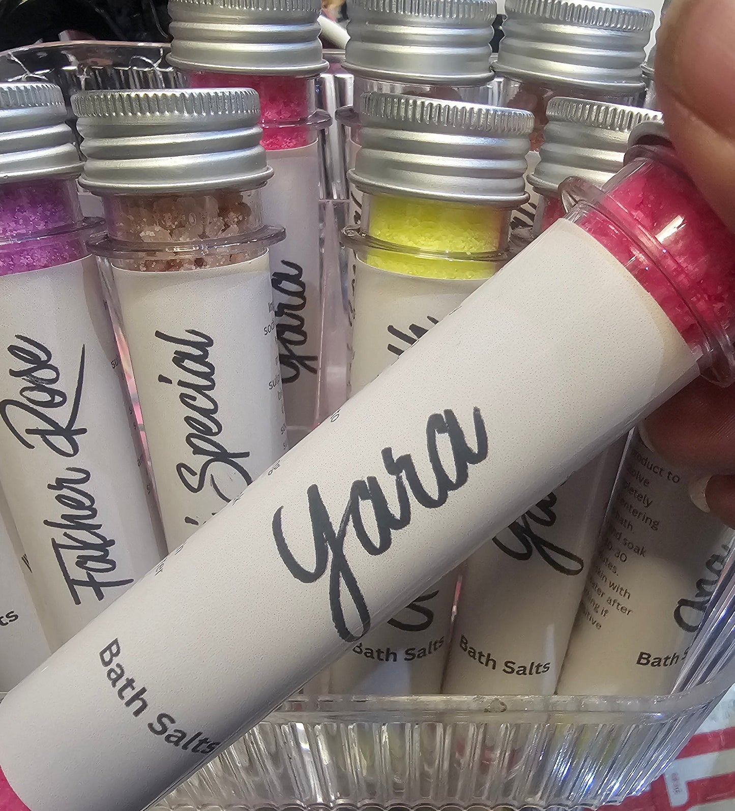 Bath Salt Tubes