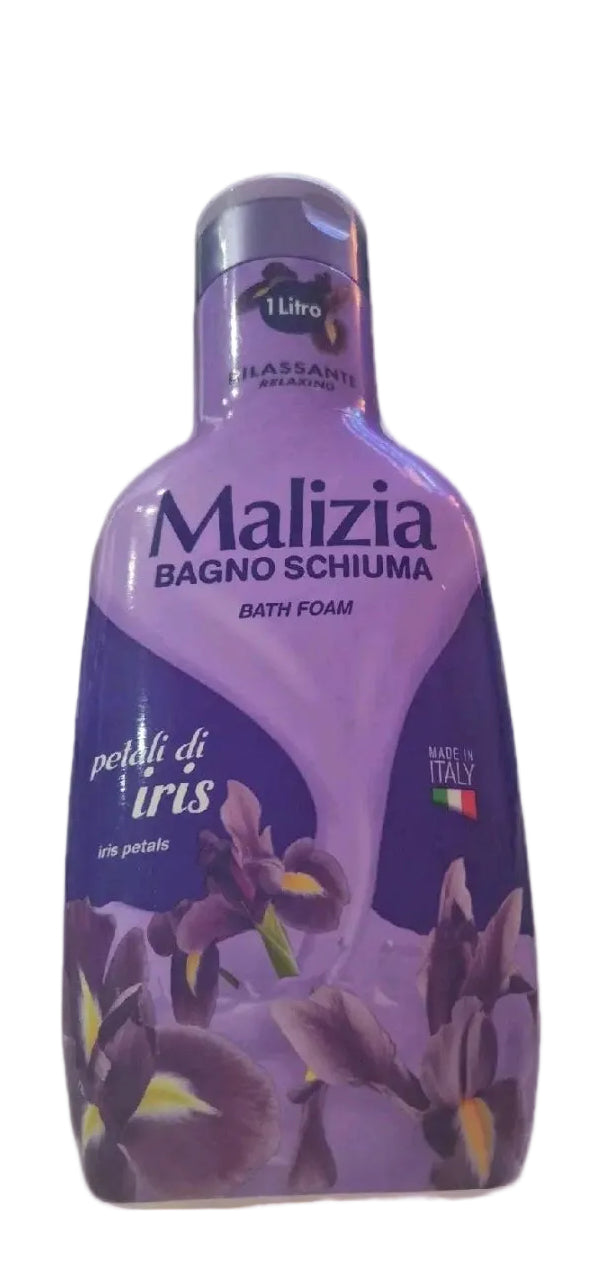 Malizia Bath Foam 1 litre in a variety of different scents
