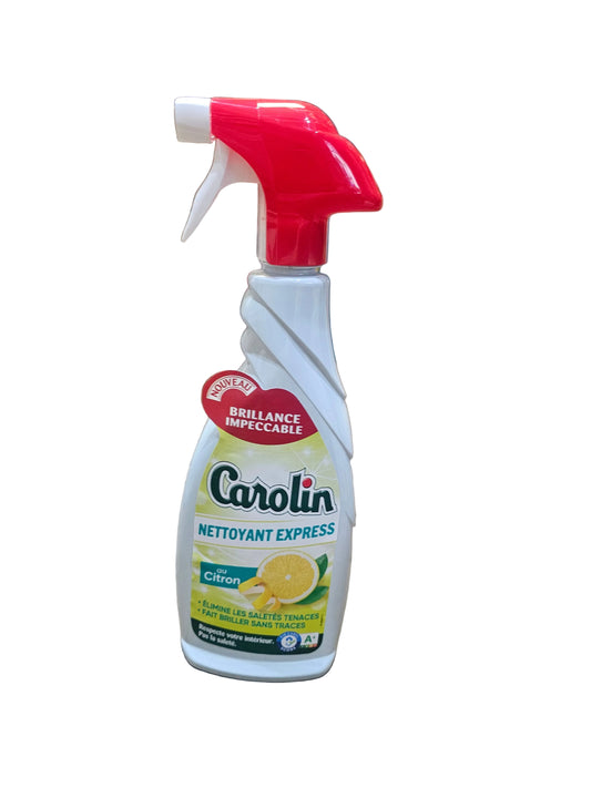 Carolin Nettoyant Express (Express Cleaner) with a lemon scent