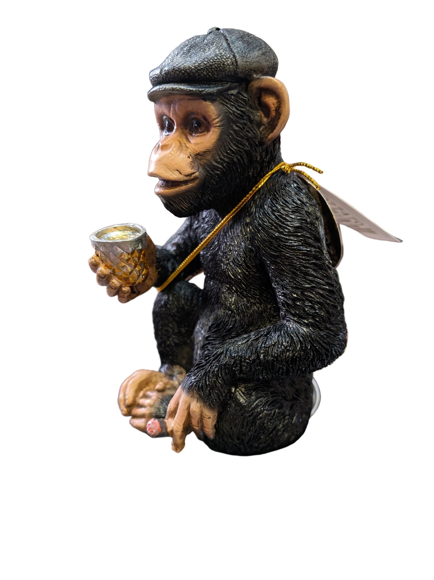 Cheeky Monkey Flat Cap and Cup