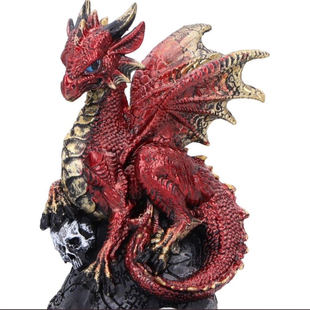 Vermillion Rune Protector 9.5cm
Vermillion Rune Protector