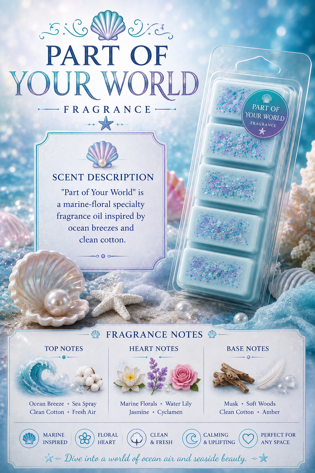 Wax Melt Bars for Home Fragrance 50g
