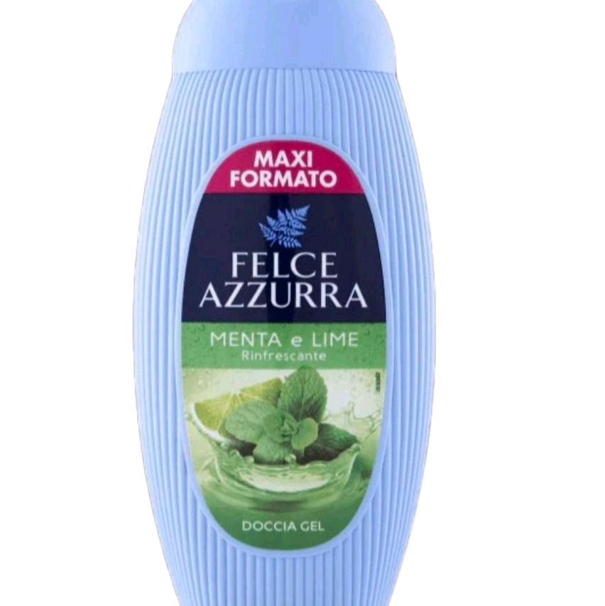 Italian Shower Gel Mint & Lime 250 ml - Body Care for a Refreshing and Fragrant Experience