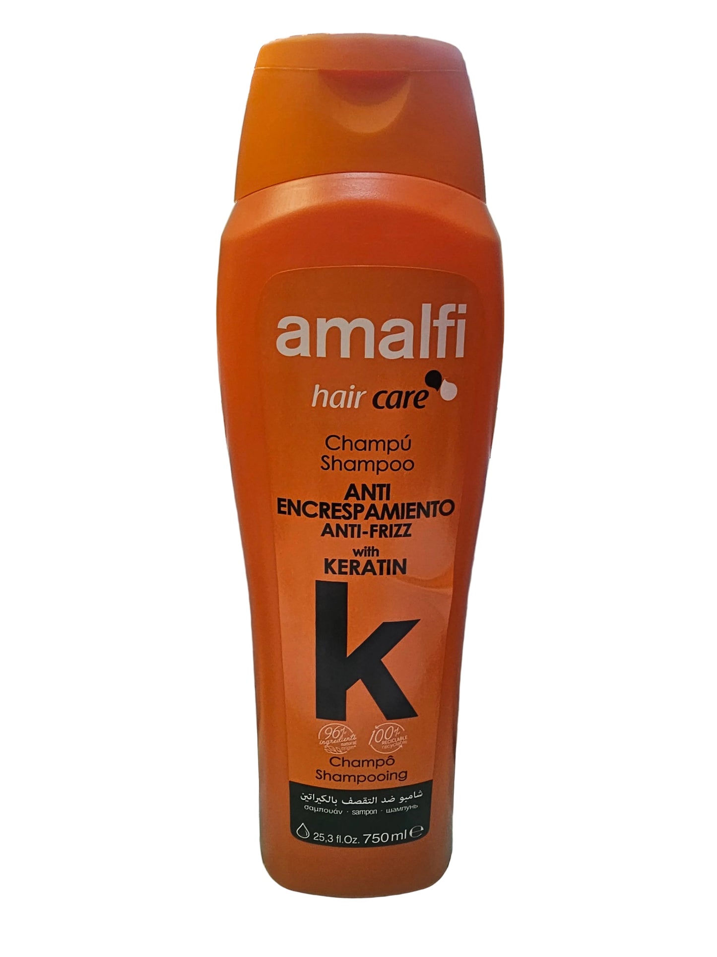 Amalfi Haircare Keratin Shampoo for Damaged Hair - 750ml - Conditioner