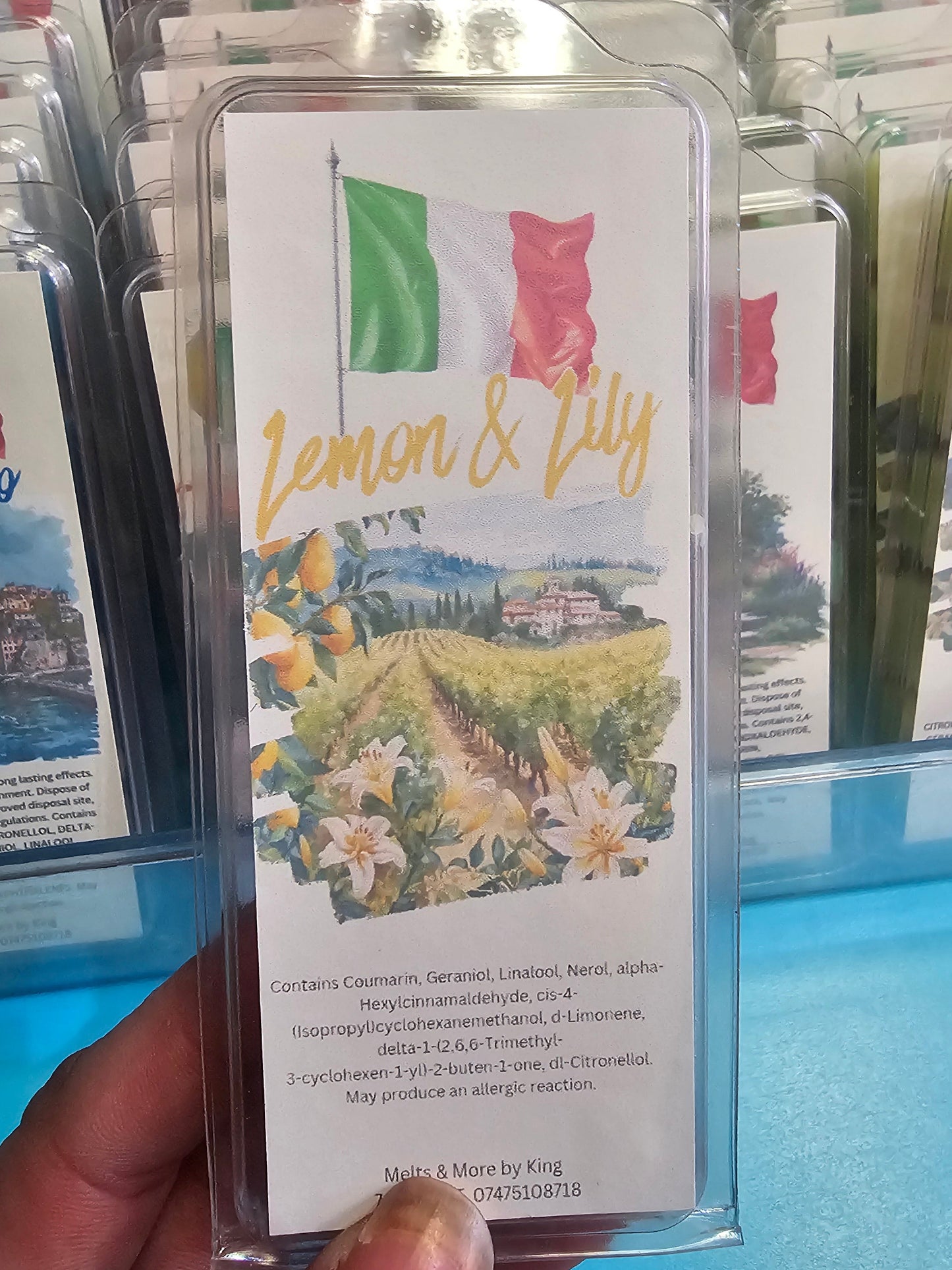 Italian Inspired Wax Melt 50g Bars