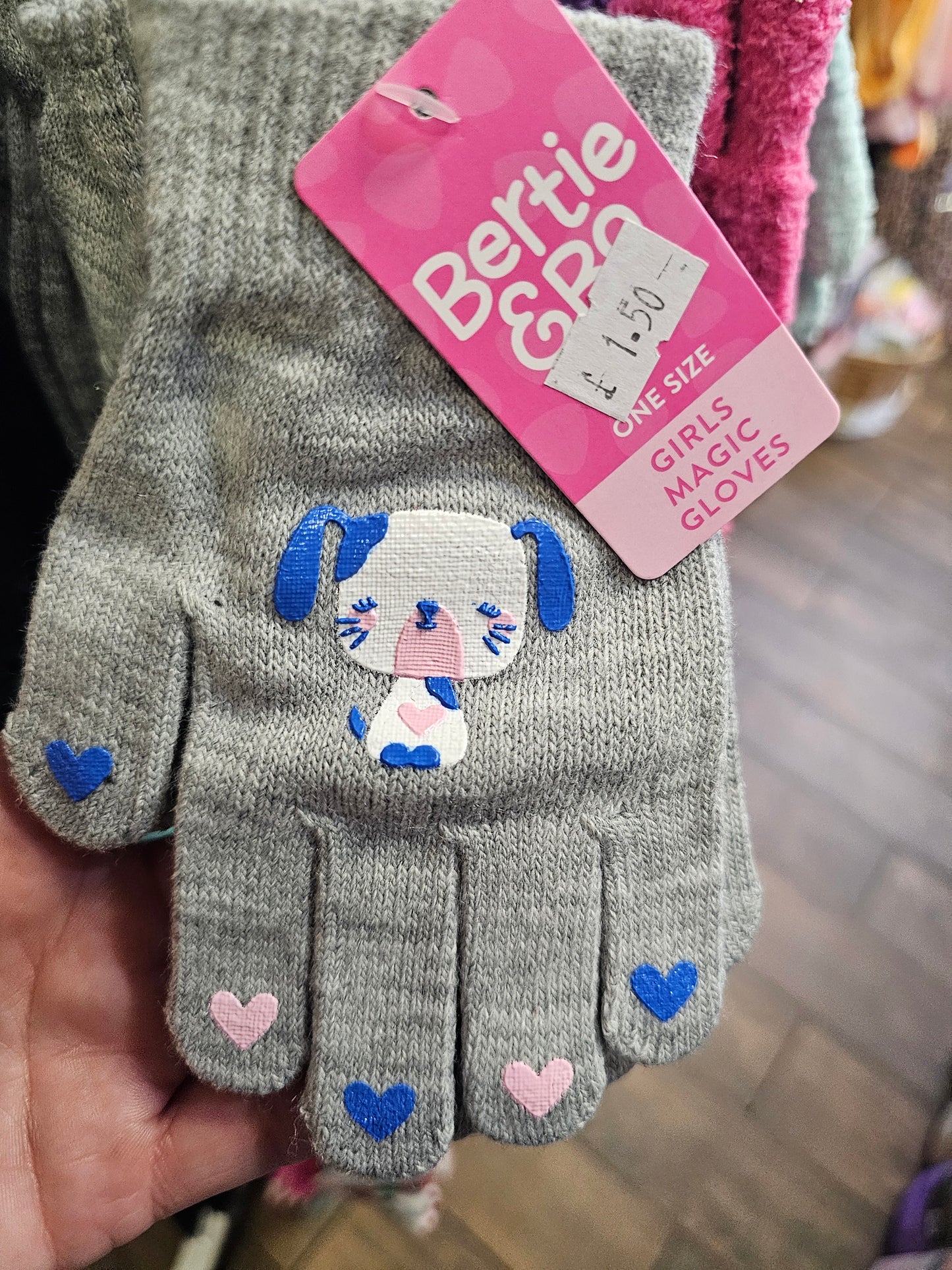 Girls Magic Gripper Gloves - Perfect Accessory for Young Girls