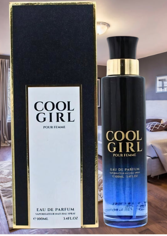 Designer Collection COOL GIRL Pour Femme Eau de Parfum in a 100ml bottle,