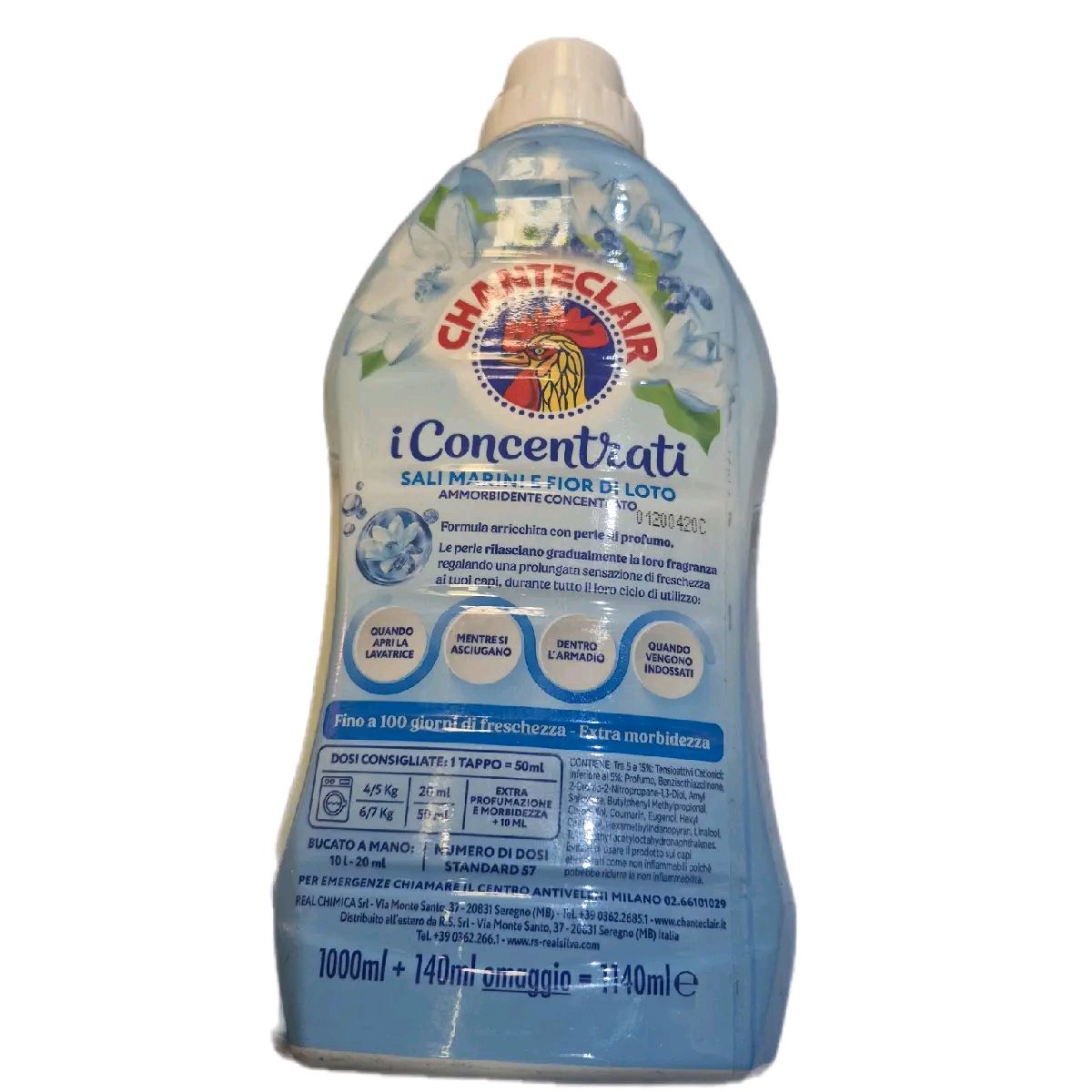 Chanteclair french Fabric Softener in Sea Salts and Lotus Fragrance