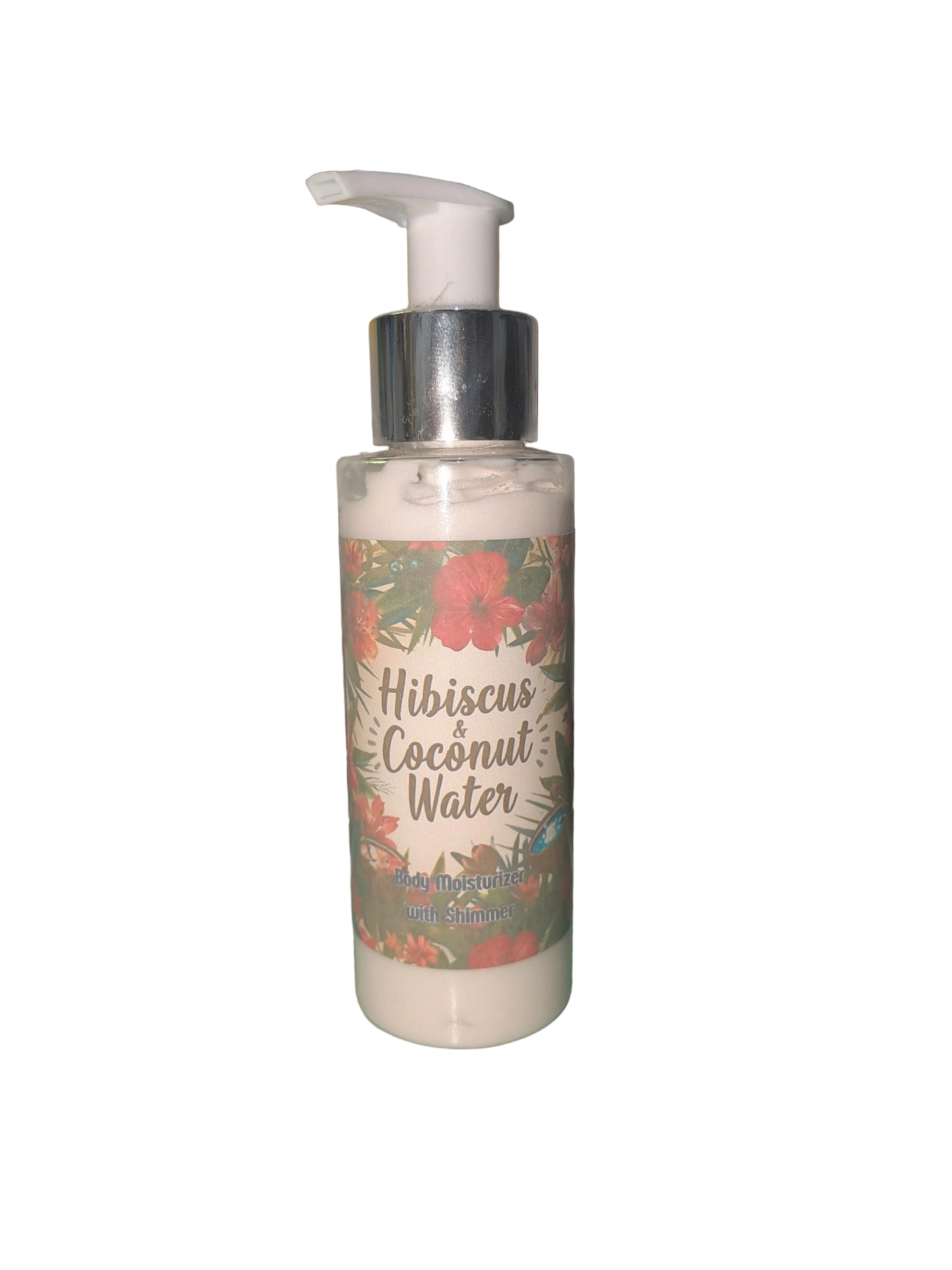 Hibiscus & Coconut Water Body Moisturiser with Shimmer