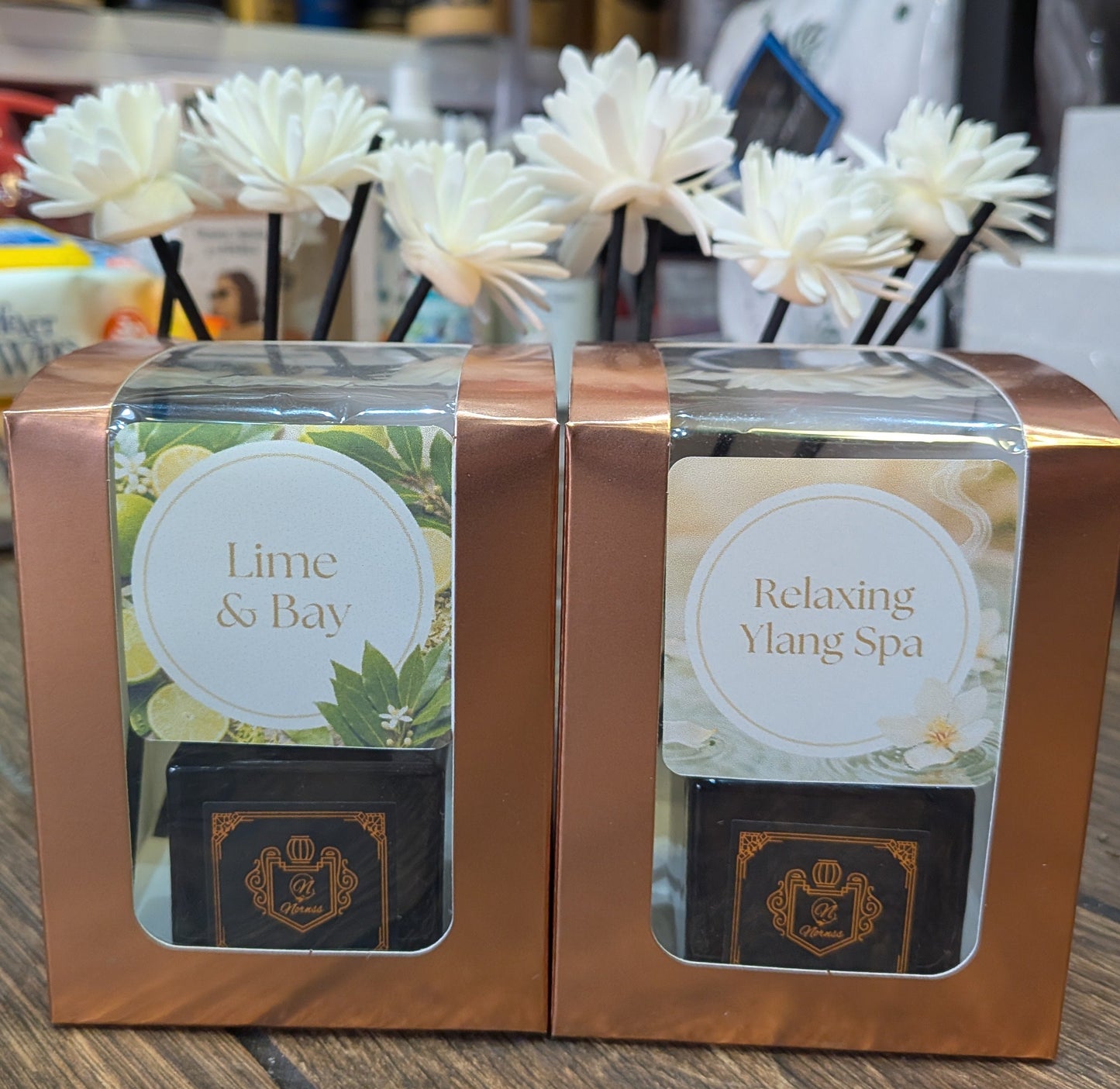 50g Reed Diffuser with floral reeds