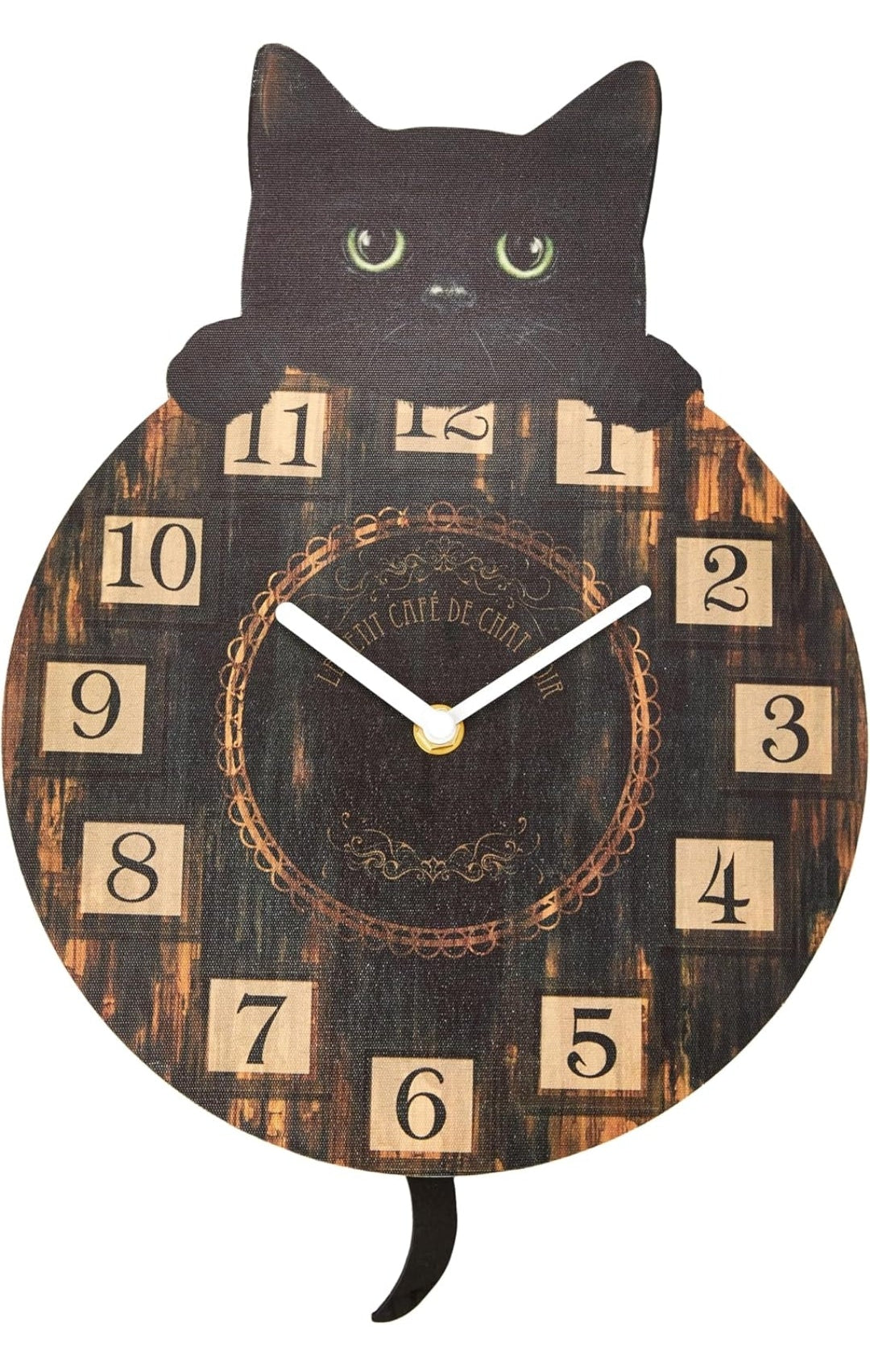 Kitten Tickin' Wall Clock