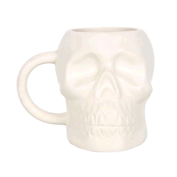 Dark Matter Skull Shaped Mug  - Drinkware Cup Washable