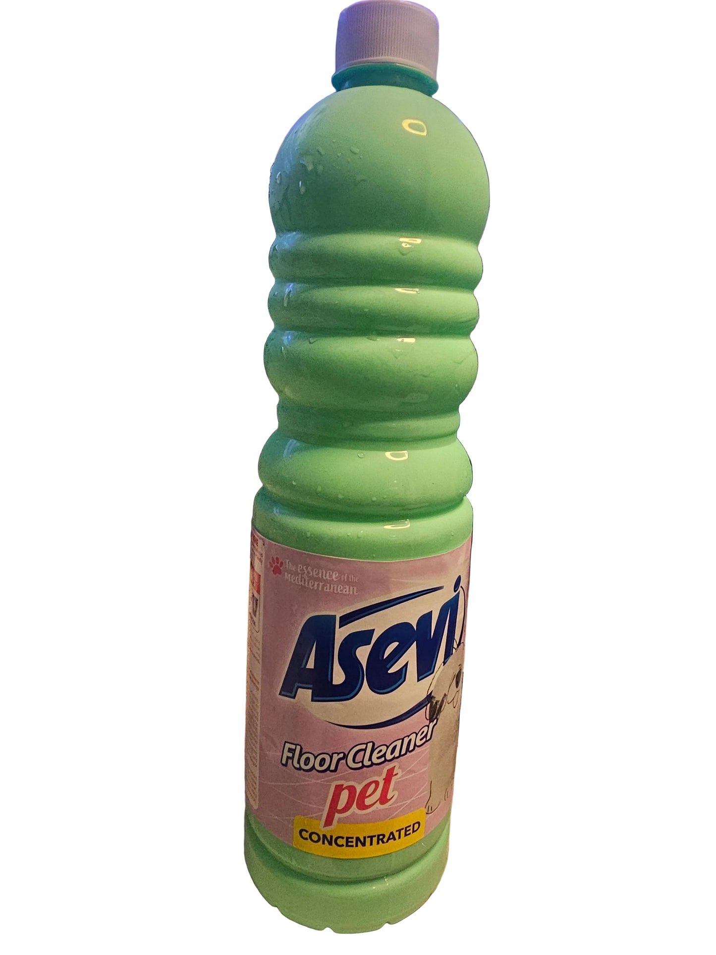 Asevi Pet Concentrated Floor Cleaner, 1L bottle.