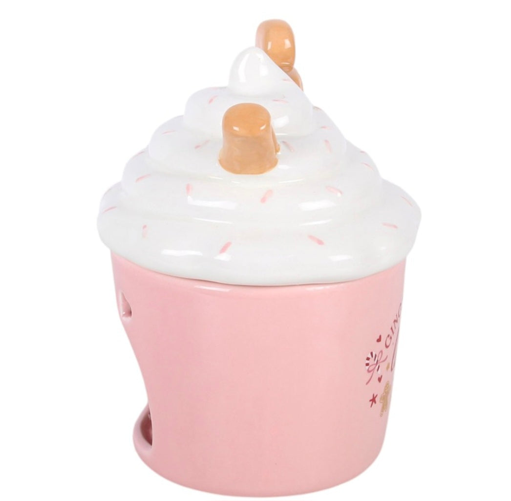 Pink Gingerbread Latte Oil Burner and Wax Warmer