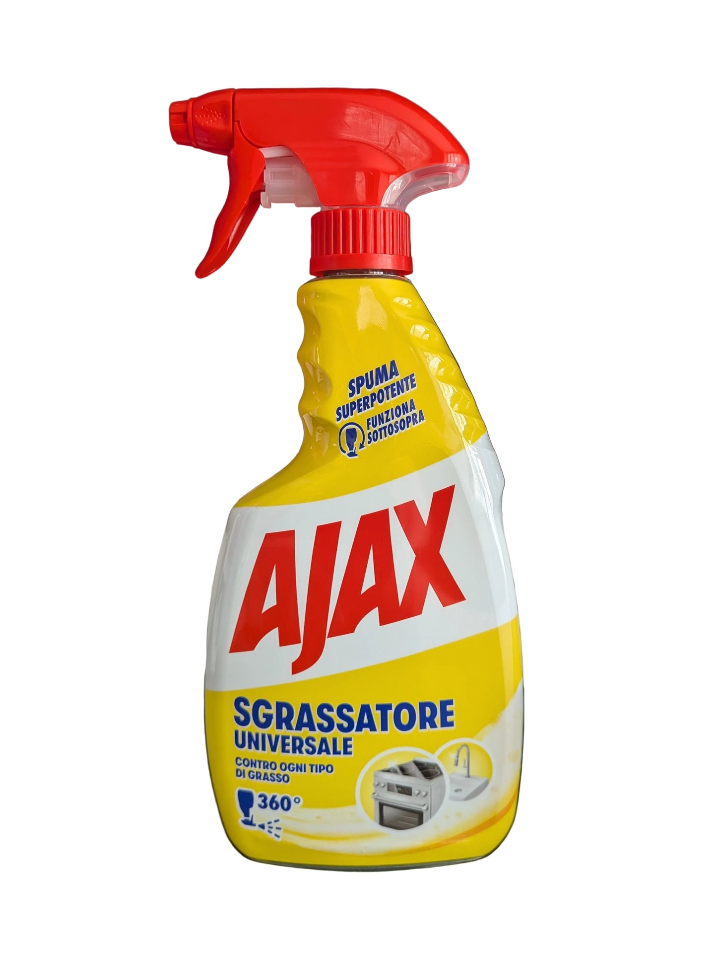 Ajax Sgrassatore Universale, a powerful spray degreaser 600ml