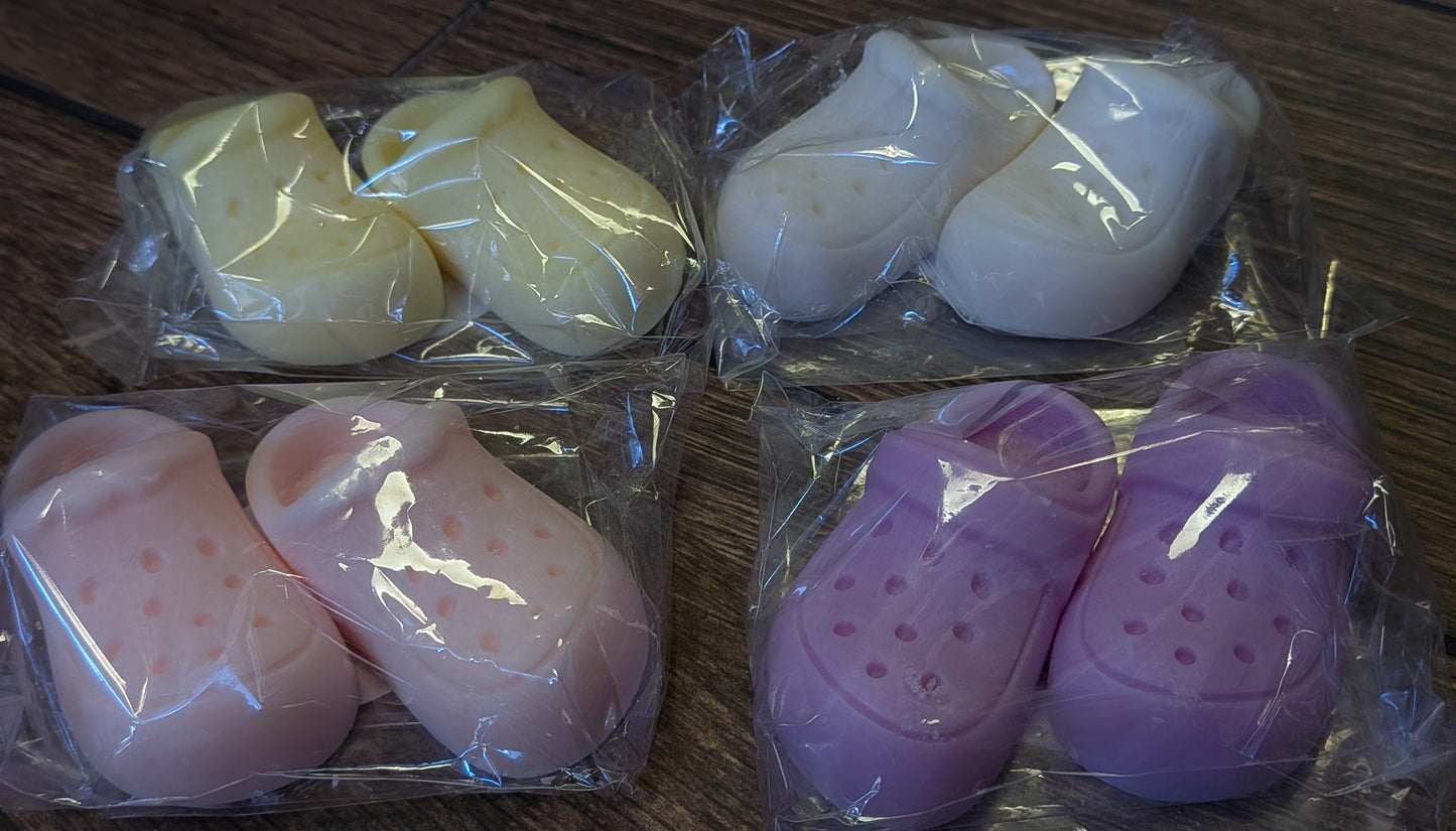 Croc Shaped Wax Melts, 2 sizes