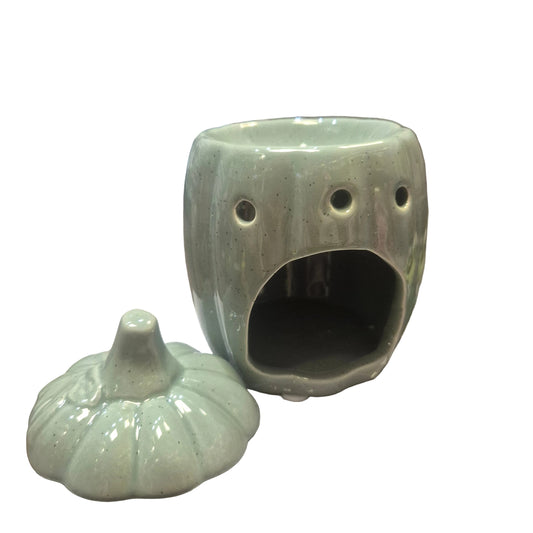 Orange or Green Ceramic Pumpkin Wax Melt Burner