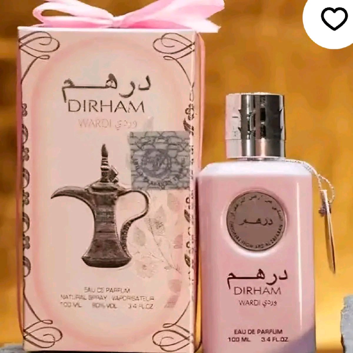 dirham pink eau de parfum 100ml