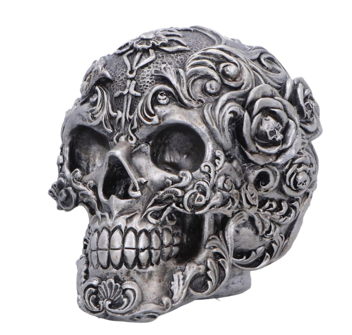 Gilded Memento
Gilded Memento Gothic Skull Figurine 12.2cm
