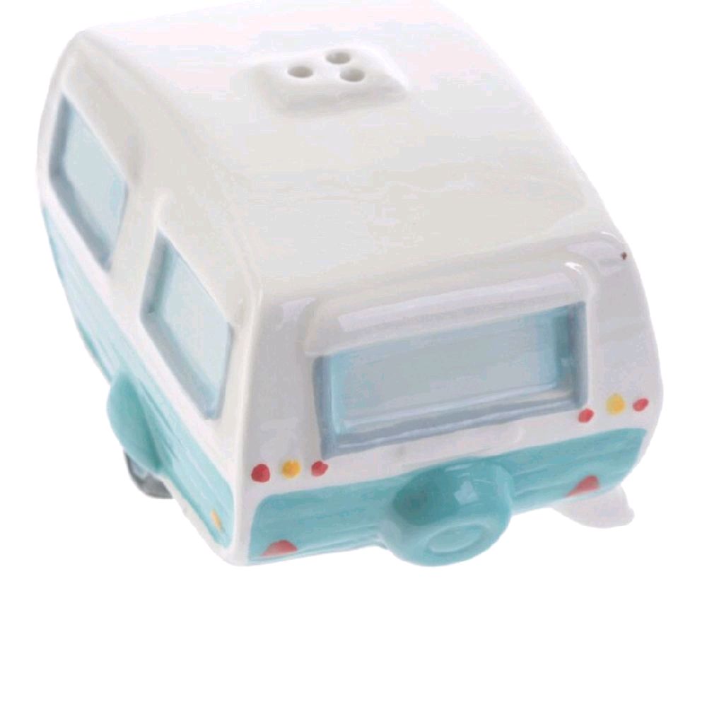 Home is Where You Park It Caravan Ceramic Salt & Pepper Set for Seasoning Kitchen Utensils Shaker