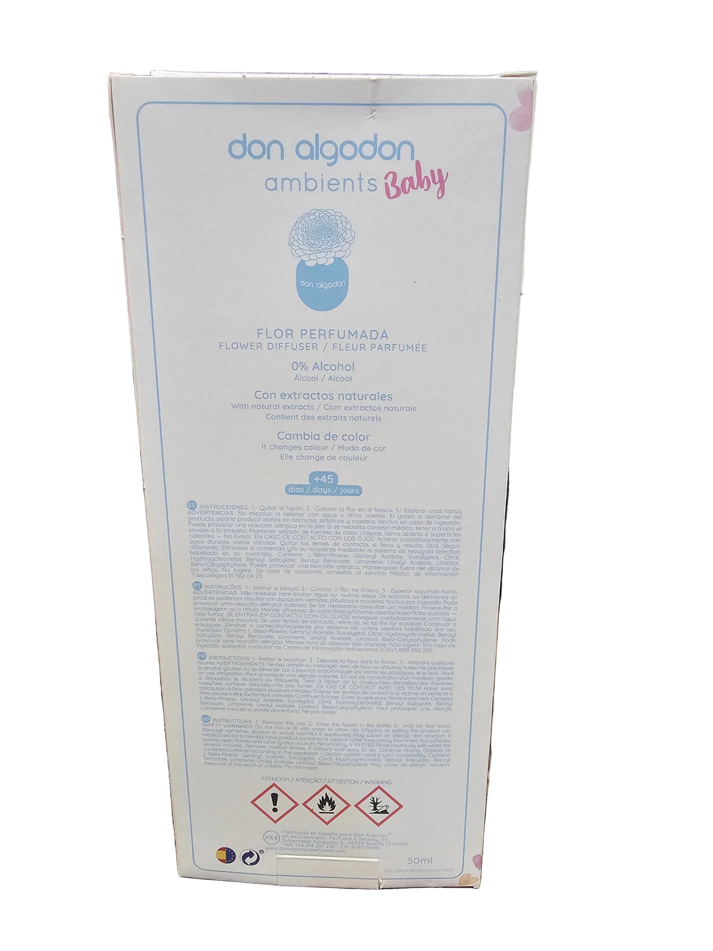 Don Algodon Ambients Baby Flower Diffuser