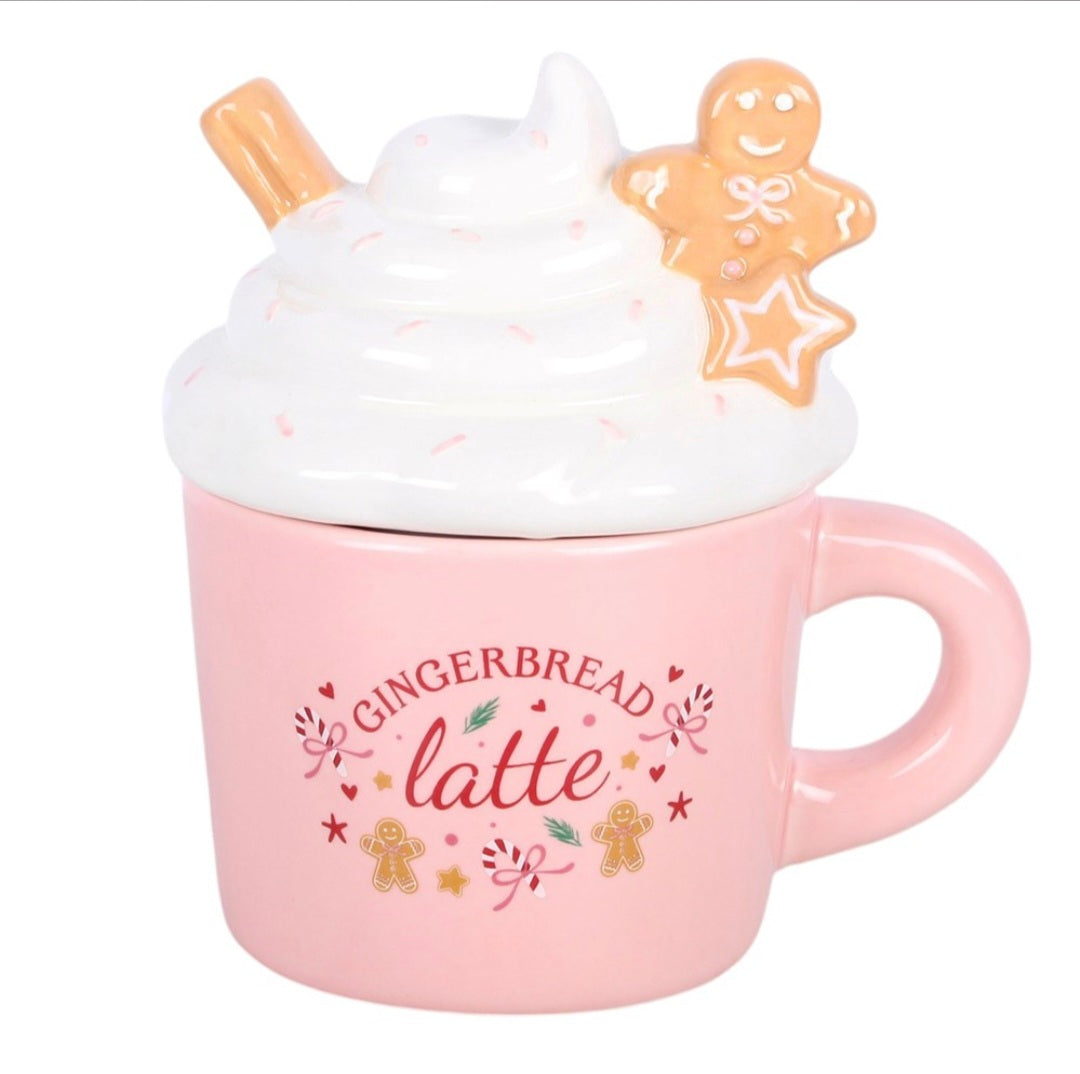 Pink Gingerbread Latte Oil Burner and Wax Warmer