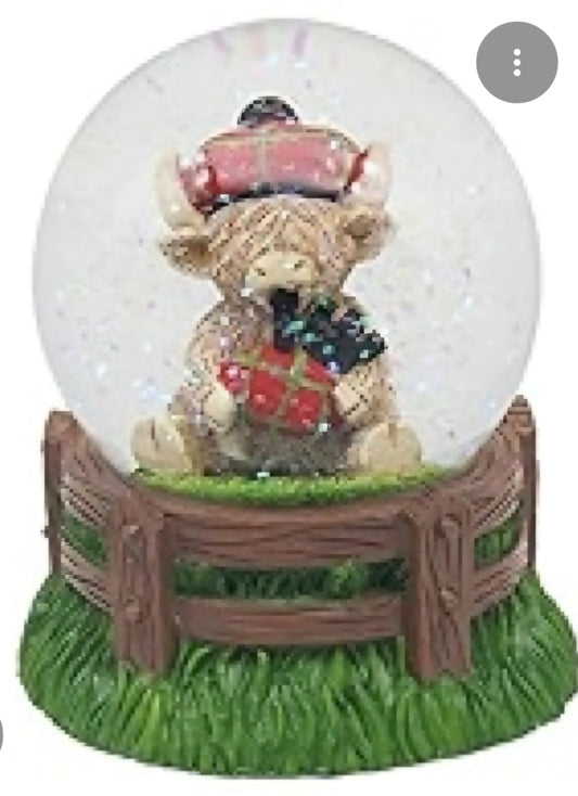 Happy Highland Cow Waterball 5 designs to choose