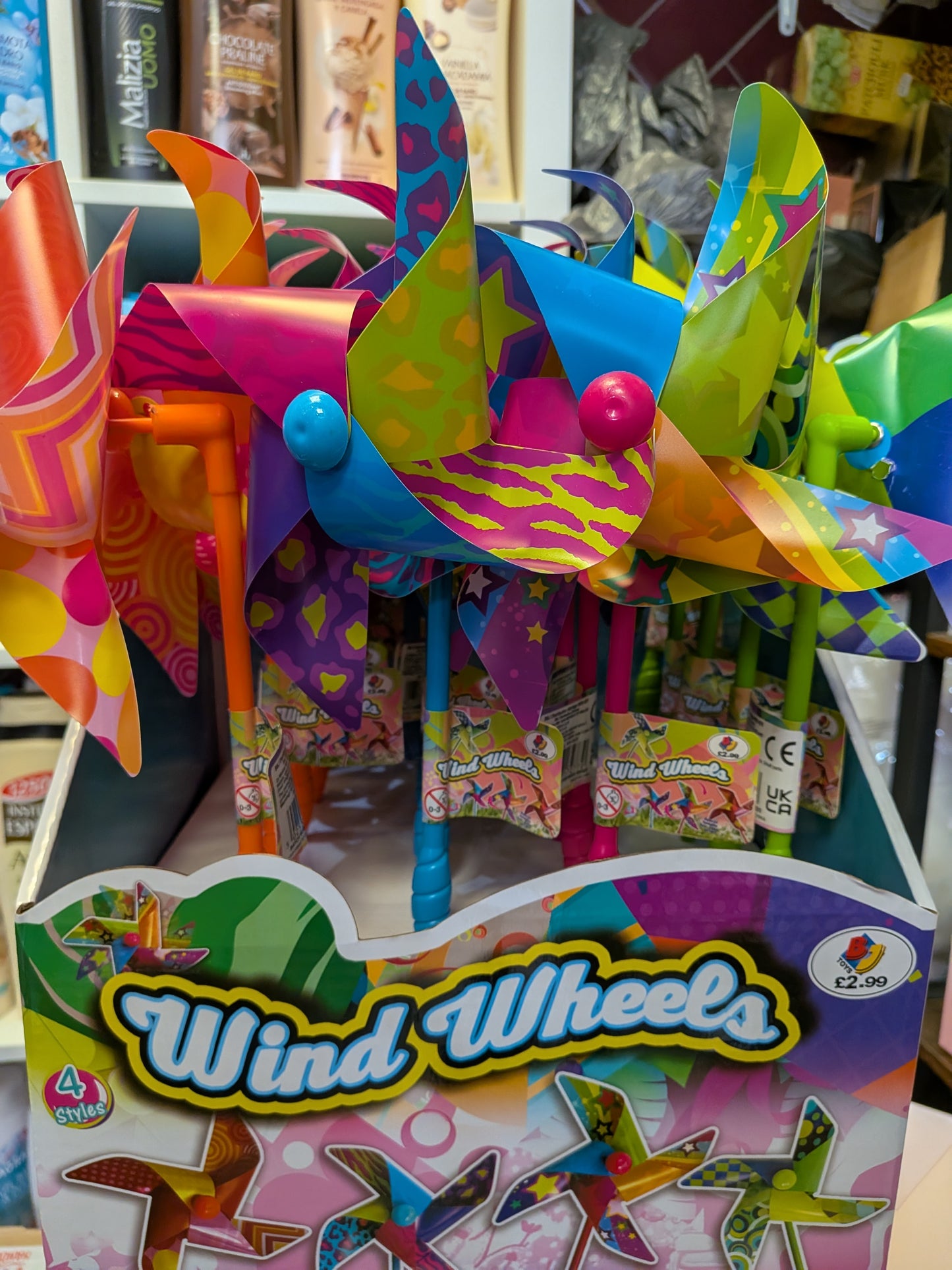 Colourful Wind Wheels