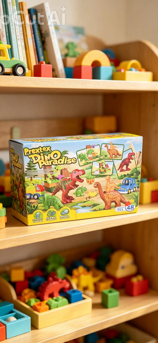 Dino Paradise Building Blocks set.