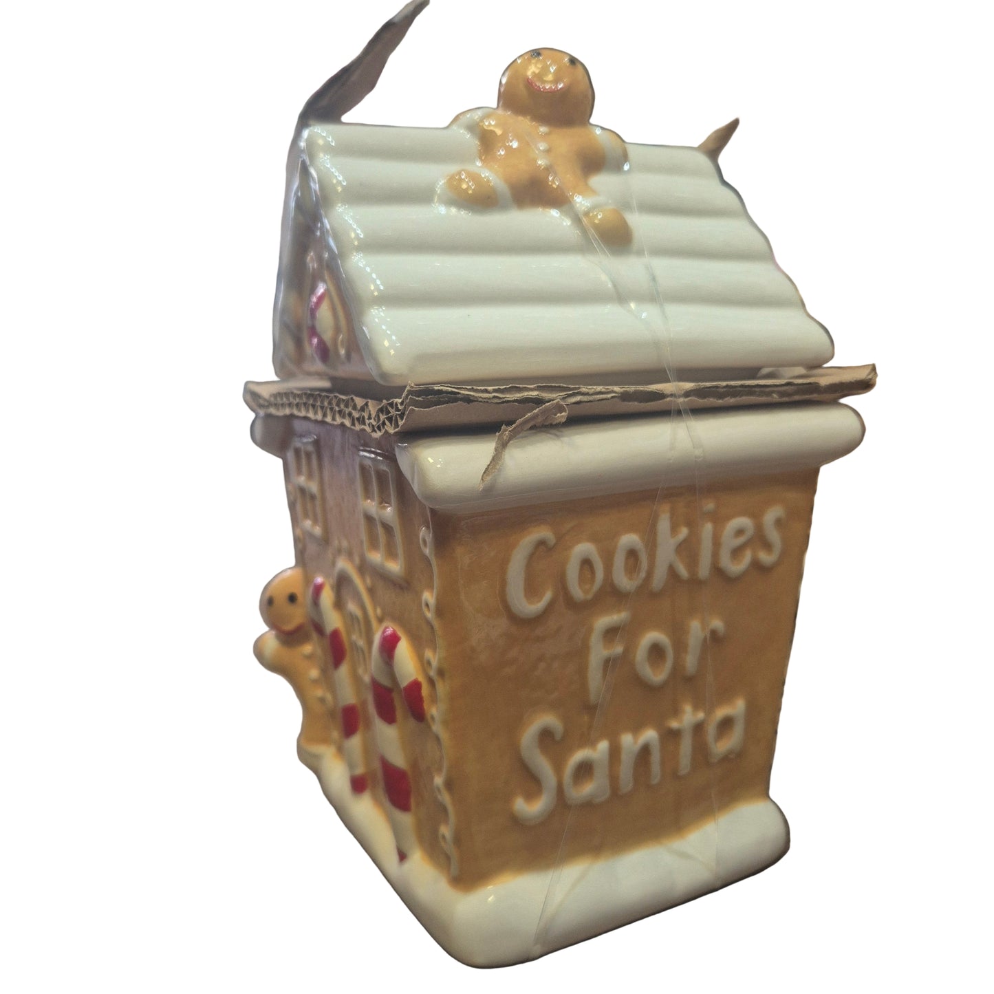 Gingerbread House Christmas Cookie Jar