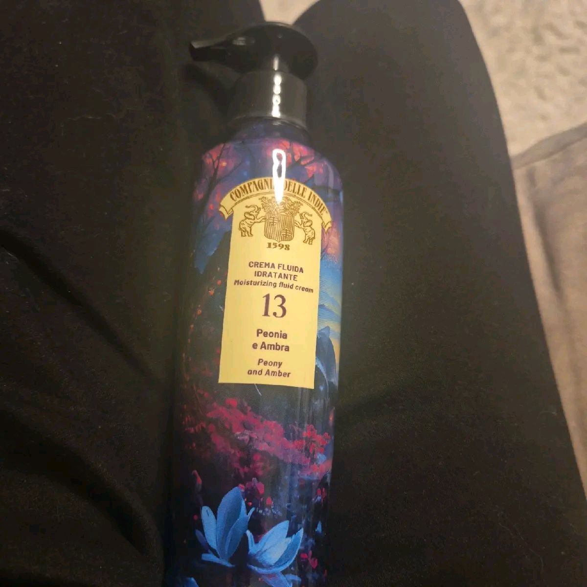 compagnia delle indie Italian body lotion in peony and amber 250ml Scented Moisturizers