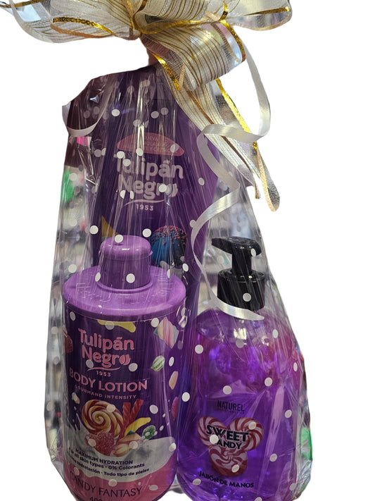 Body Care Giftsets shower gel, body lotion, hand soap
