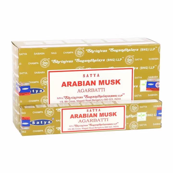 Satya Incense Sticks, Sandalwood/arabian musk