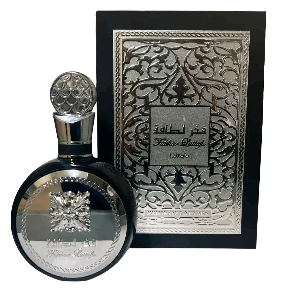 Pride of lattafa silver men's fragrance 100ml