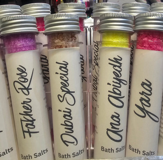 Bath Salt Tubes