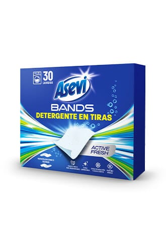 Asevi Bands Power Fresh Laundry Detergent Sheets