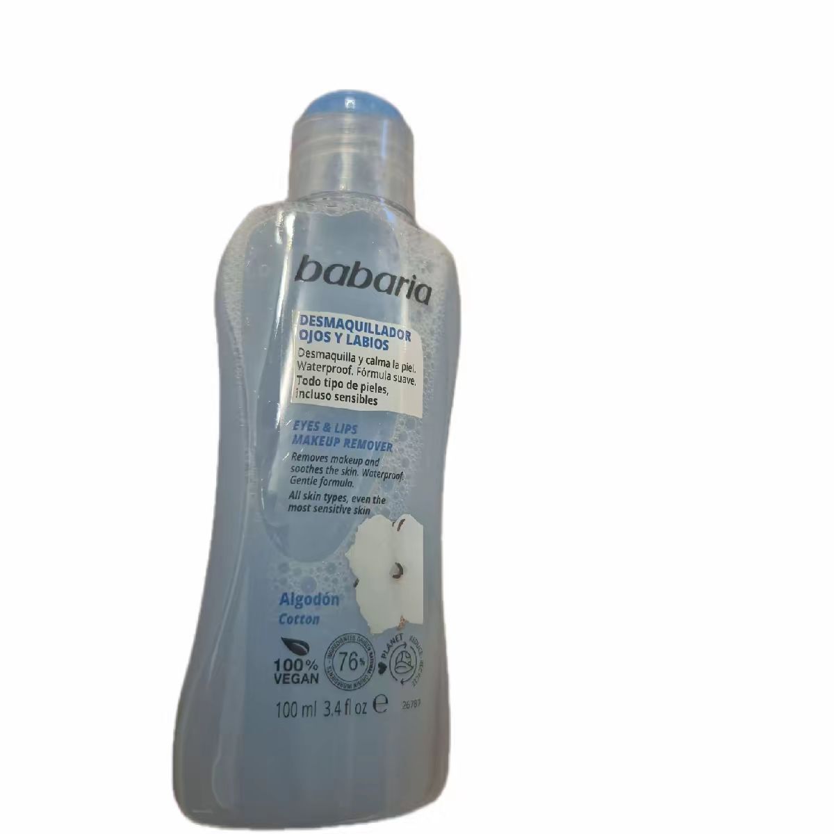 Barbaria Eye and Lips Makeup Remover 100ml