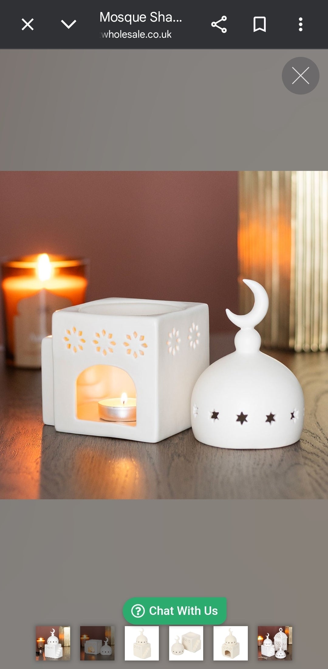 Mosque Shaped Multi-Purpose Burner