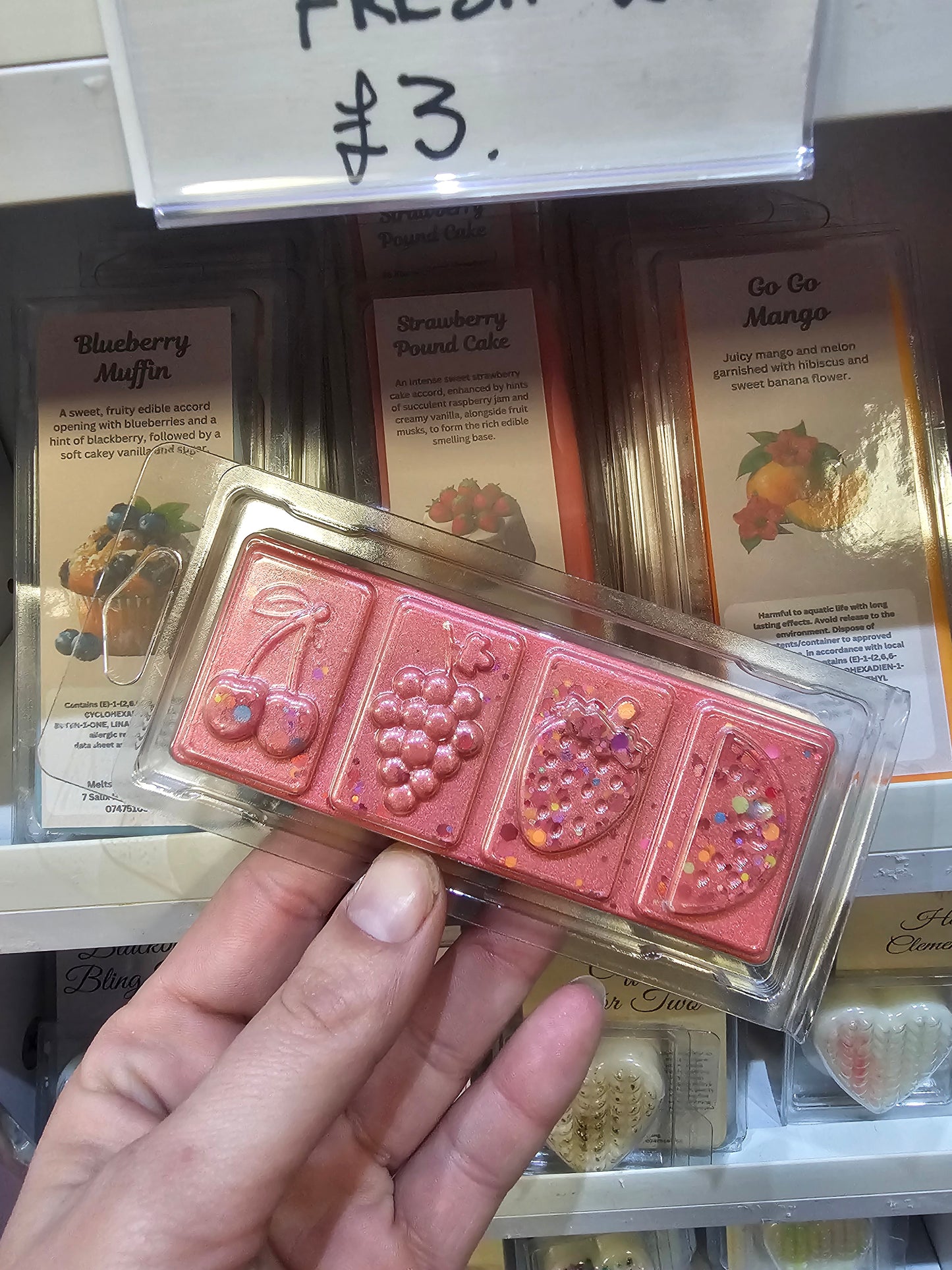 Food & Drink 50g Scented Wax Melt Bars for Home Fragrance