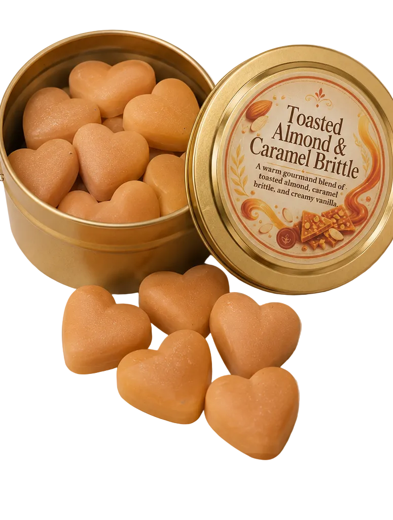 Heart Wax Melts in storage tin