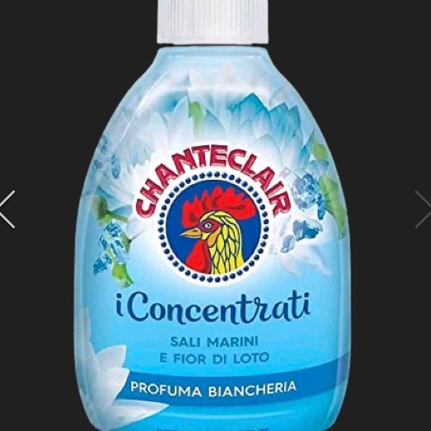 Chanteclair Concentrati Perfumes for Laundry Sali Marini & Fior di Loto 220ml - Concentrated Marine Salt & Lotus Flower Fragrance for Laundry