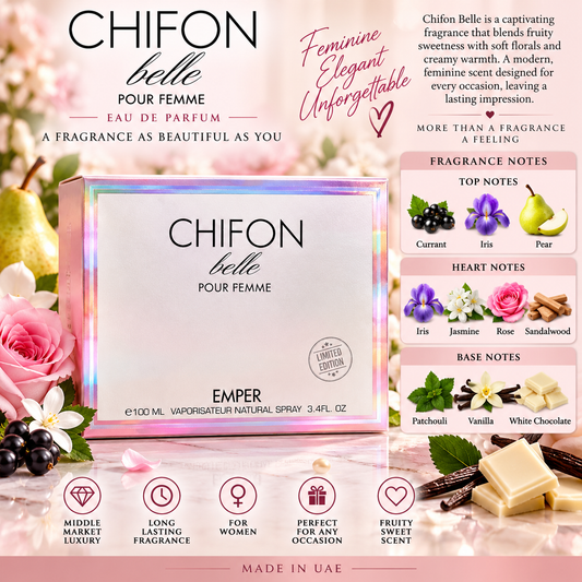 Chiffon belle pour femme 100ml