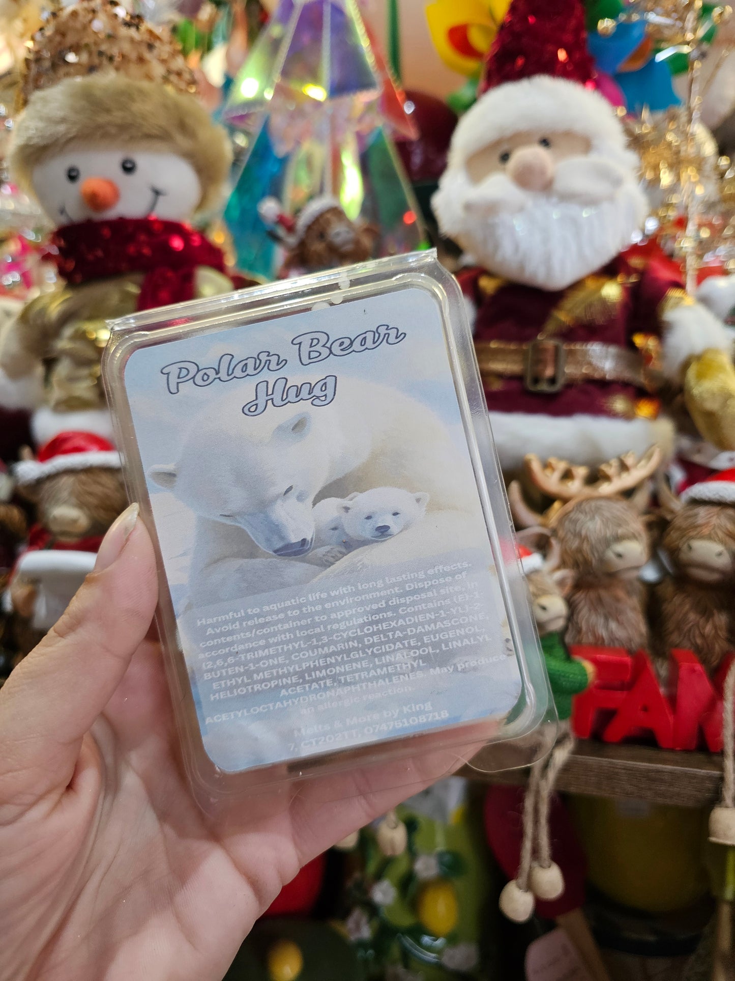 Extra Large Christmas Scents Wax Melt Bar 100g