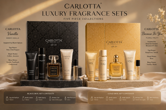 Carlotta fragrance gift sets