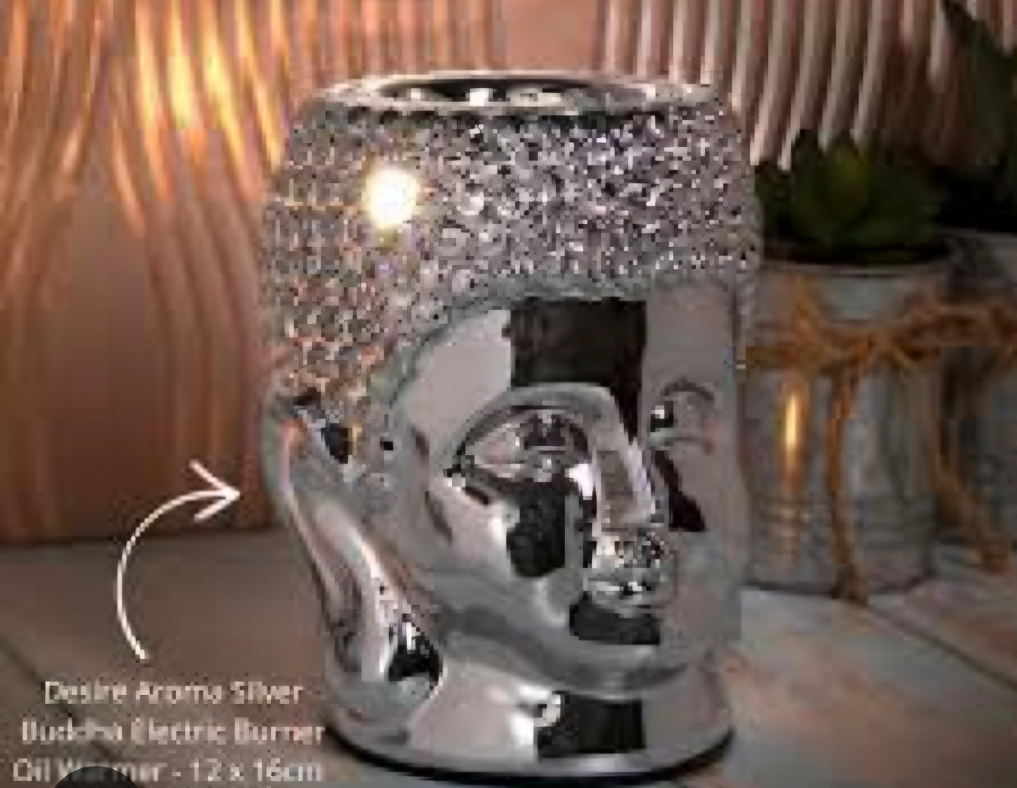 Silver Buddha Electric Wax Melt Warmer