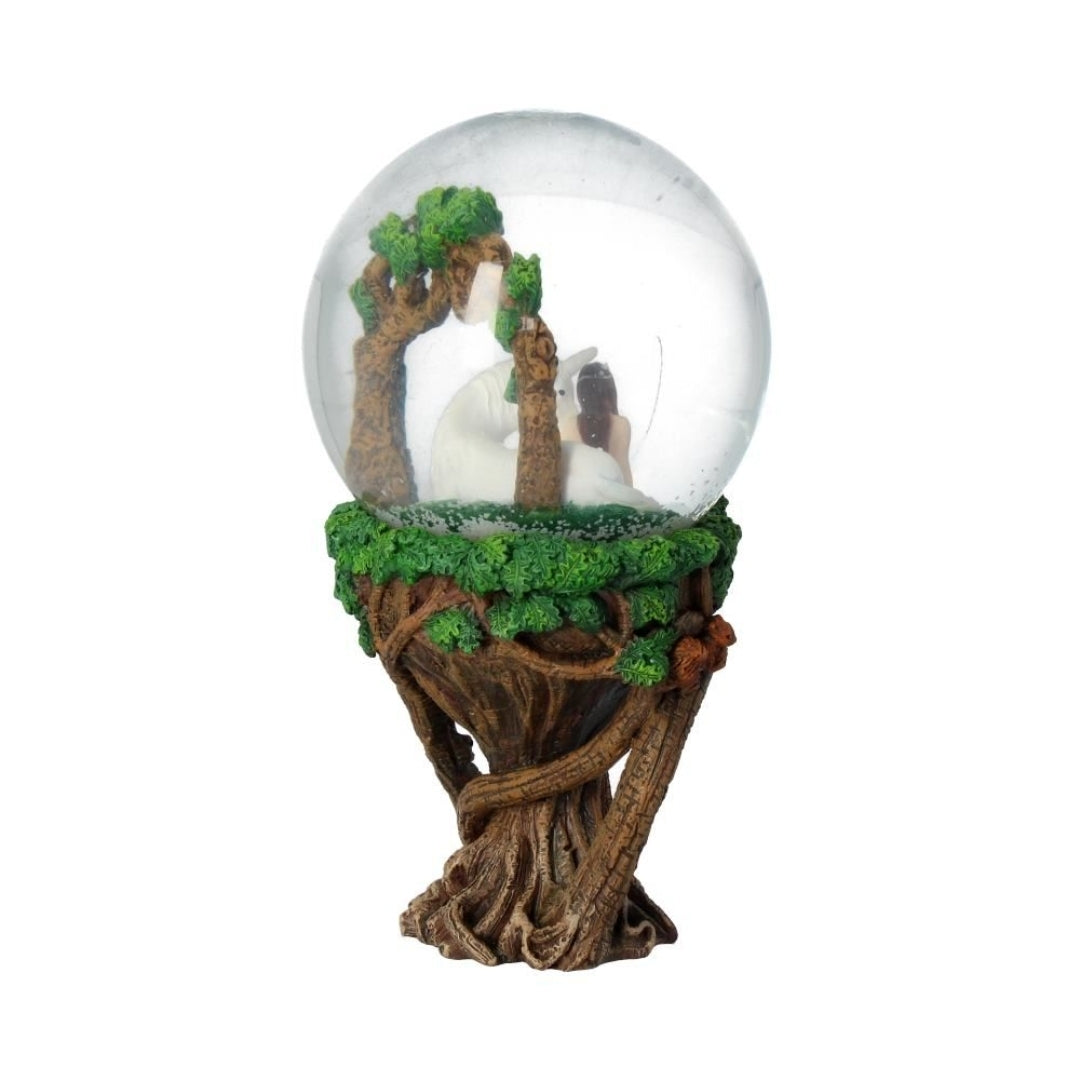 Pure Heart Snowglobe 18cm