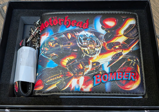 Nemesis Now Motorhead Bomber bi-fold wallet featuring the band's album cover art