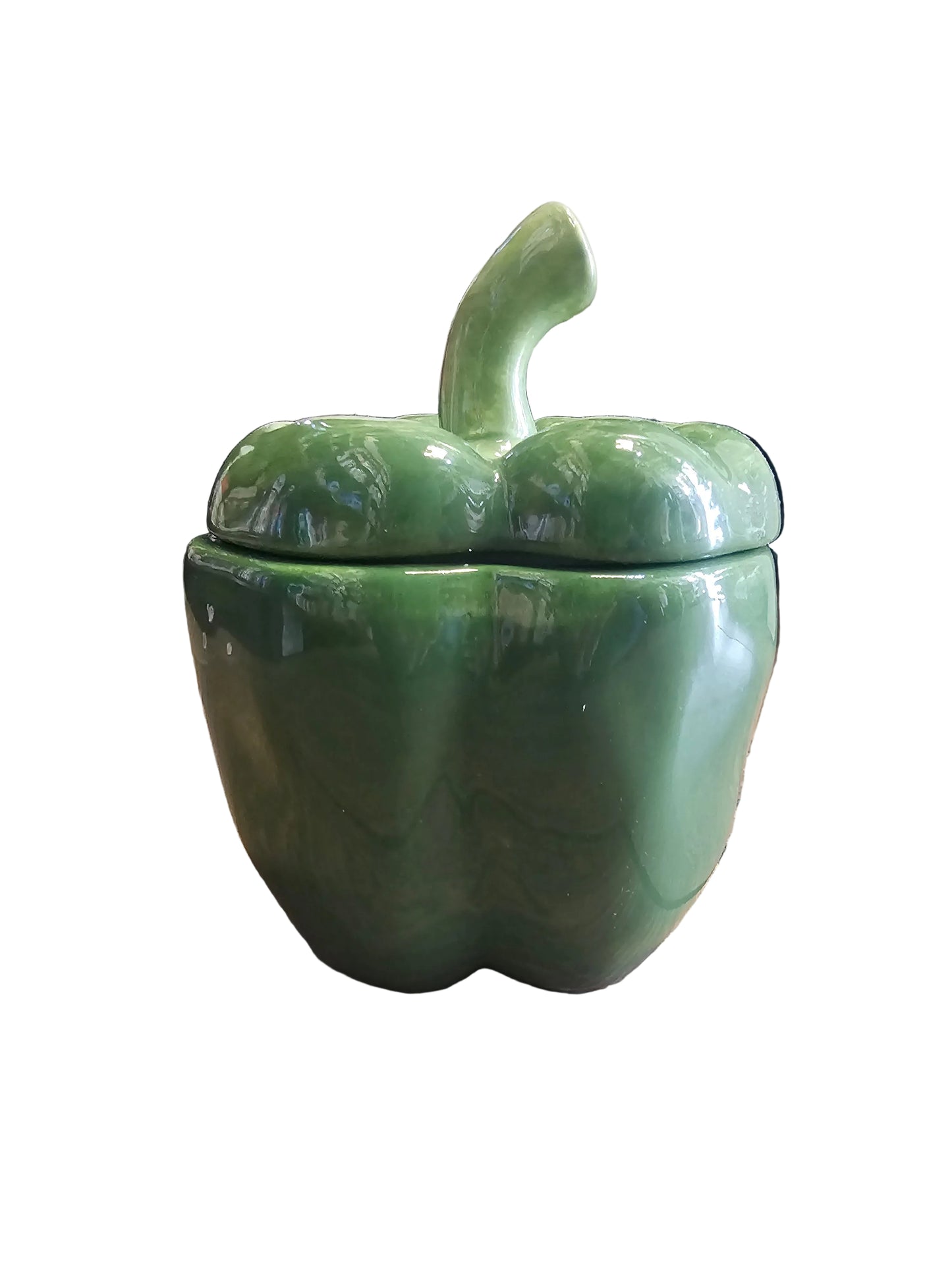 Bell Pepper Shaped Storage Jar