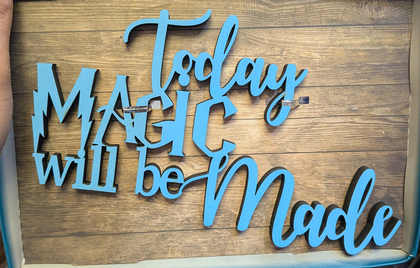 Wooden plaque choice of 8